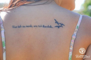 Letra de m sica nas costas Foto 5142