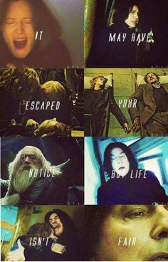 is so sad but i just couldn t ignore it more severus snape life quote ...