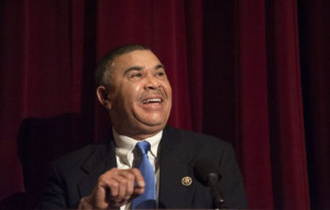 US Rep William Lacy Clay D Mo delivers remarks during the 2015 Dr