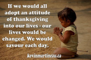 ... resonates with you? What other attitudes steal away our gratitude