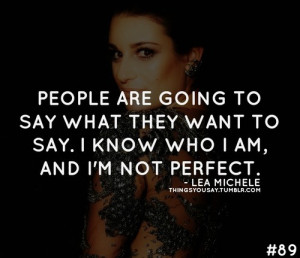 lea michele quotes -