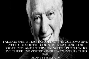 Sidney Sheldon Quotes About Reading, Writing and Life