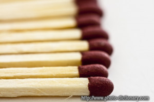 matches - photo/picture definition - matches word and phrase image