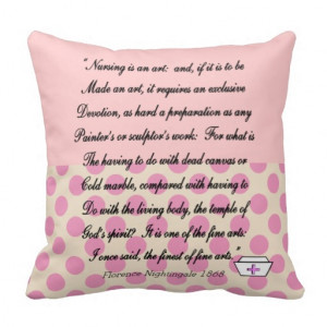 nurse_pillow_with_florence_nightingale_quote ...