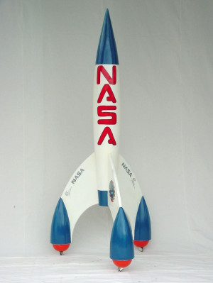 Pop Art Decoration - Themes & Motifs - American - Nasa Space Rocket