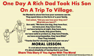 Inspirational Moral Stories with Picture | Motivational Story Father ...