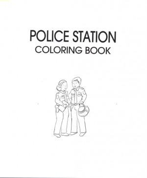 Police Station Coloring...