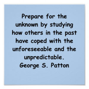 george s patton quote posters
