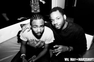 Donald (w/ cornrows) on the left and G. Lover on the right