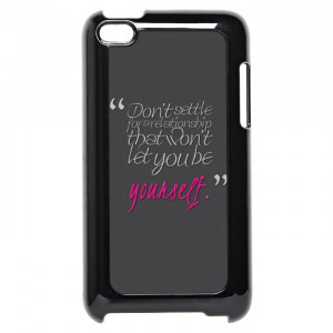 Relationship Settlement Quotes iPod Touch 4 Case