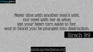 BIBLE QUOTES Sirach 9:9 HD-WALLPAPERS FREE DOWNLOAD Never dine with ...