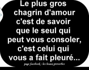Chagrin D Amour K, Thoughts Words Quotes, Citations Devises, Chagrin D ...