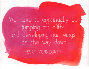 Quotes About Jumping Off Cliffs