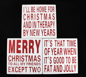 ... -Sign-Block-Home-Wall-Decor-Plaque-Box-Glitter-Funny-Saying-Quote