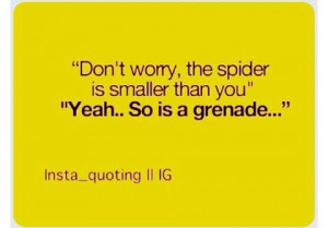 spiders #grenade #funny #love #quote