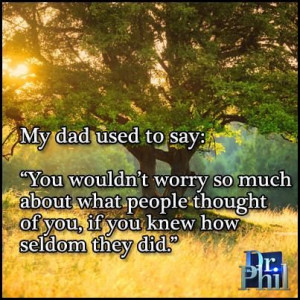 Dr. Phil nails it again!