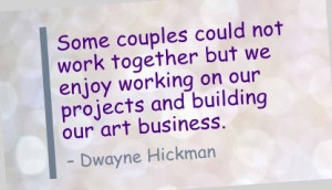 Some Couples Could Not Work together but we enjoy working on our ...