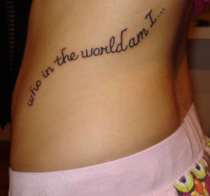 family quotes for a tattoo. to find yourself, and to hold on to it ...
