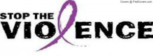Domestic Violence Awareness Cover Ments