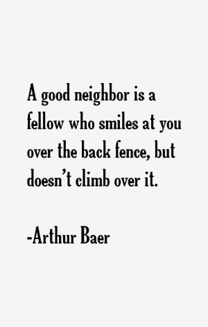 Arthur Baer Quotes & Sayings