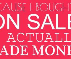 My mantra... Find sale and more @ www.missbudget.nl