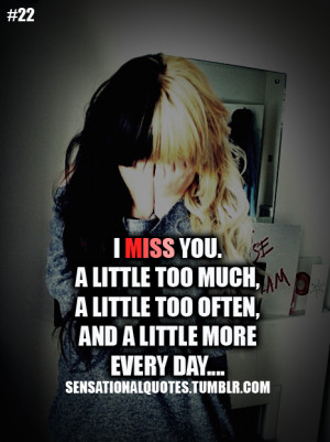 Love Quotes For Him I Miss You