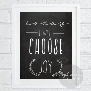 ... print / quote print / art print / wall print / happy print / quote