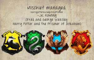 Hogwarts House Quotes