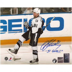 Steven Stamkos Autographed Tampa Bay Lightning 8 x 10 Photograph ...