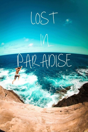 She dreamed of para-para-paradise...
