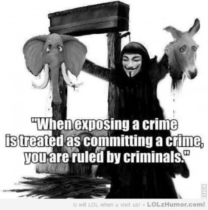 Criminals protecting criminals