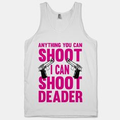 pink #gun #girl #southern #country #belle #shirt #funny #song #sassy ...