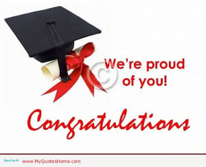 Congrats Grad Quotes