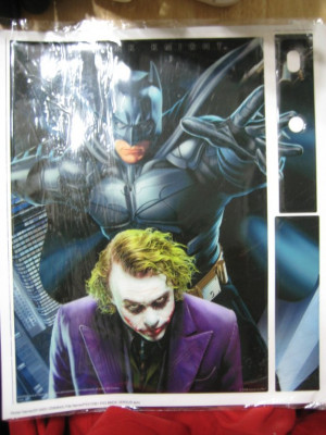 ... : Arkham Asylum VG Double-Sided Bats and Joker Xbox 360 Skins (4