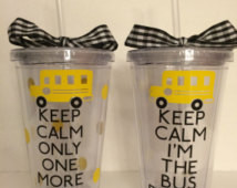 Bus Driver Tumbler-End Of Th e Year-Bus Driver Appreciation-Thank You ...