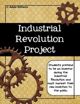 invention. ($): Industrial Revolution Lessons, Brochures, Industrial ...