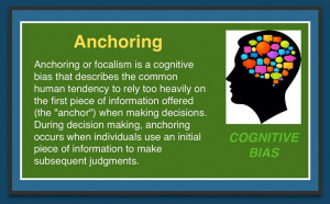 Cognitive Bias - Anchoring