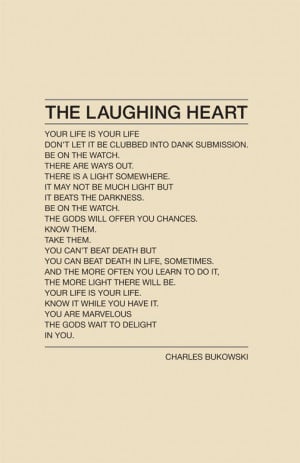 the laughing heart | evolutionyou.net