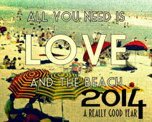 Vintage Beach – All You Need Is Love & The Beach 2014 Calendar