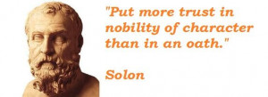 Solon Quotes