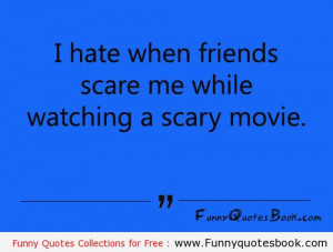 Funny quotes about scary movie