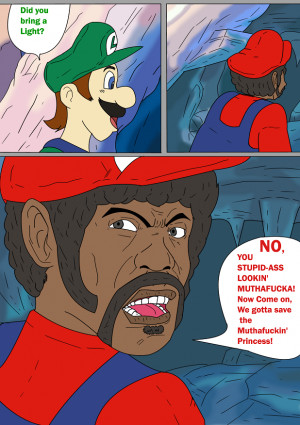 Samuel Jackson stars in Hotel Mario!