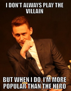 Tom Hiddleston The Villain