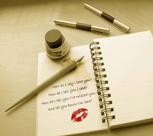 quotes,quote,maxim,aphorism,motto,love,ink,pens,diary,red lips,retro ...