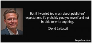 More David Baldacci Quotes
