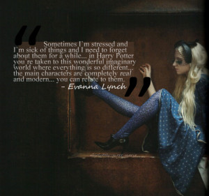 ... cute, evanna lynch, girl, harry potter, photography, quote, text, tru