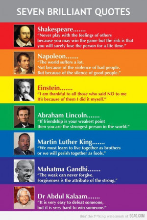 ... as writing prompt for them to create an example that fits the quote