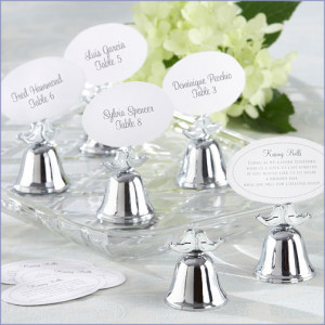 Home > Place Card Holders > Love Birds Bell Place Card Holder