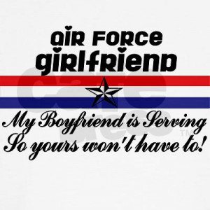 USAF Girlfriend My Boyfriend Is Long Sleeve T-Shirt