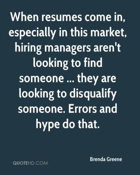 Resumes Quotes